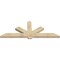 Ekena Millwork Kennewick Rough Sawn Timber Gable Bracket, Douglas Fir, 84"W x 31"H x 4"D x 6"F, 9/12 Pitch GBW084X31X0406KEN00RDF - alternate 2